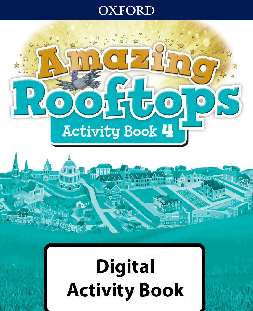 Book cover Amazing Rooftops Digital Activity Book 4