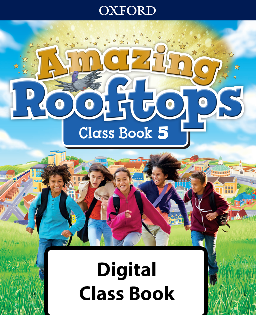 Book cover Amazing Rooftops Digital Class Book 5