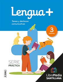 Book cover LM PLAT Alumno Lengua + Serie Práctica 3 Primaria