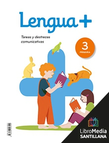 Book cover LM PLAT Alumno Lengua + 3 Primaria