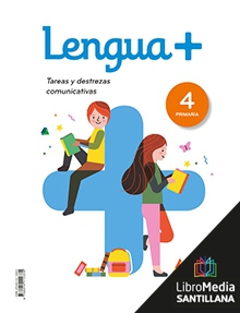 Book cover LM PLAT Alumno Lengua + 4 Primaria