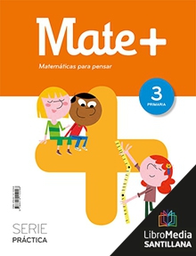 Book cover LM PLAT Alumno Mate + Serie Práctica 3 Primaria