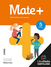 Book cover LM PLAT Alumno Mate + Serie Práctica 5 Primaria