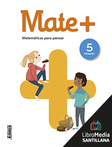 Book cover LM PLAT Alumno Mate + 5 Primaria