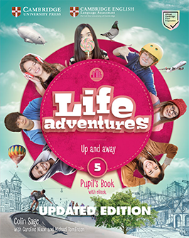 Book cover Life Adventures 5 Pupil’s Book Updated Edition