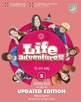 Book cover Life Adventures 5 Activity Book Updated Edition