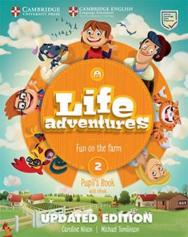 Book cover Life Adventures 2 Pupil’s Book Updated Edition