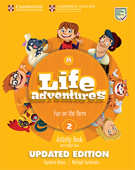 Book cover Life Adventures 2 Activity Book Updated Edition