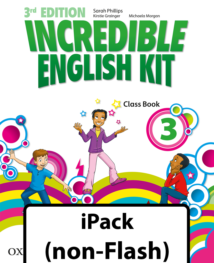 Incredible English Kit 3rd Ed 3 Class Book IPack non Flash 