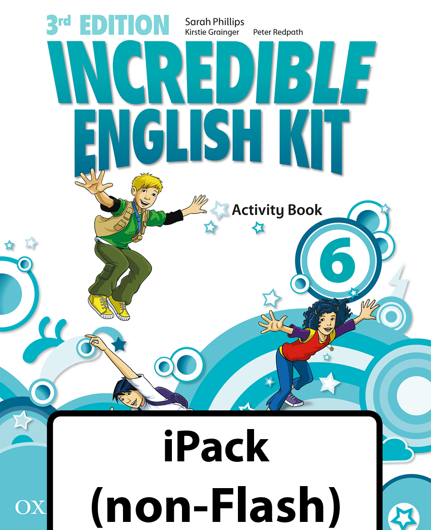 Incredible English Kit (3rd ed) 6. Activity Book iPack (non-Flash)