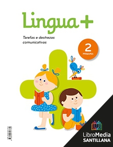 Book cover LM PLAT Alumno Lingua + 2 Primaria Obradoiro