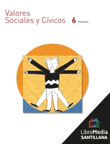 Book cover LM PLAT Alumno Educación cívica y social 6 Primaria Saber Hacer