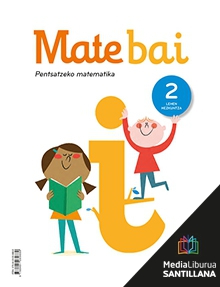 Book cover LM PLAT Ikaslea Mate bai 2 Lehen Zubia