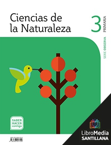 Book cover LM PLAT Alumno Ciencias Naturales Observa 3 Primaria Saber Hacer Contigo