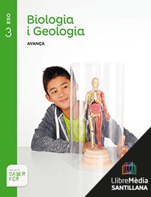 Book cover LM PLAT Alumne Biologia i Geologia Avança 3 ESO Saber Fer Grup Promotor