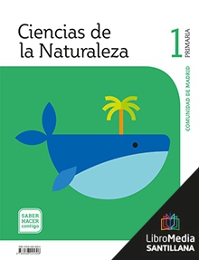 Book cover LM PLAT Alumno Ciencias Naturales Madrid 1 Primaria Saber Hacer Contigo