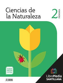 Book cover LM PLAT Alumno Ciencias Naturales Observa 2 Primaria Saber Hacer Contigo