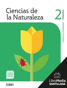 Book cover LM PLAT Alumno Ciencias Naturales Castilla la Mancha 2 Primaria Saber Hacer Contigo