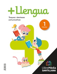 Book cover LM PLAT Alumne + Llengua Sèrie Pràctica 1 Primària Voramar