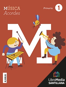 Book cover LM PLAT Alumno Música 1 Primaria Saber Hacer Contigo