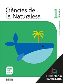 Book cover LM PLAT Alumne Ciències Naturals Observa 1 Primària Saber Fer Amb Tu Voramar