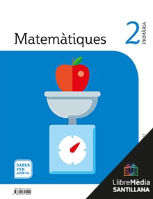 Book cover LM PLAT Alumne Matemàtiques 2 Primària Saber Fer Amb Tu Voramar