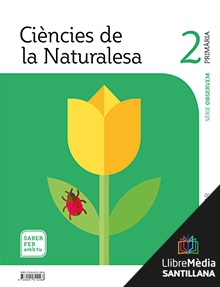 Book cover LM PLAT Alumne Ciencias Naturales Observa 2 Primària Saber Fer Amb Tu Voramar