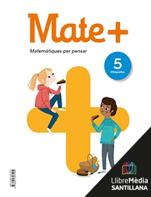 Book cover LM PLAT Alumne Mate + 5 Primària Grup Promotor