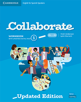 Book cover Collaborate 1 Workbook Updated Edition