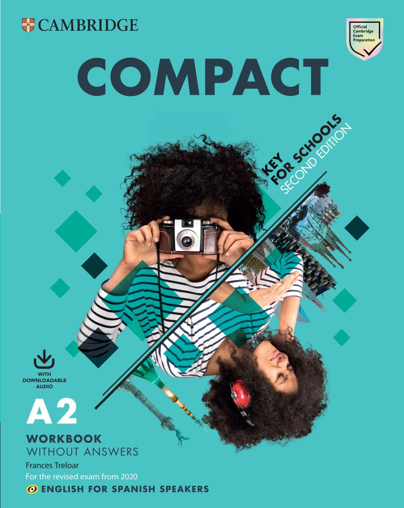 Book cover Compact Key for Schools Workbook