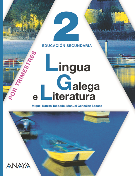 Book cover Lingua Galega e Literatura 2º ESO