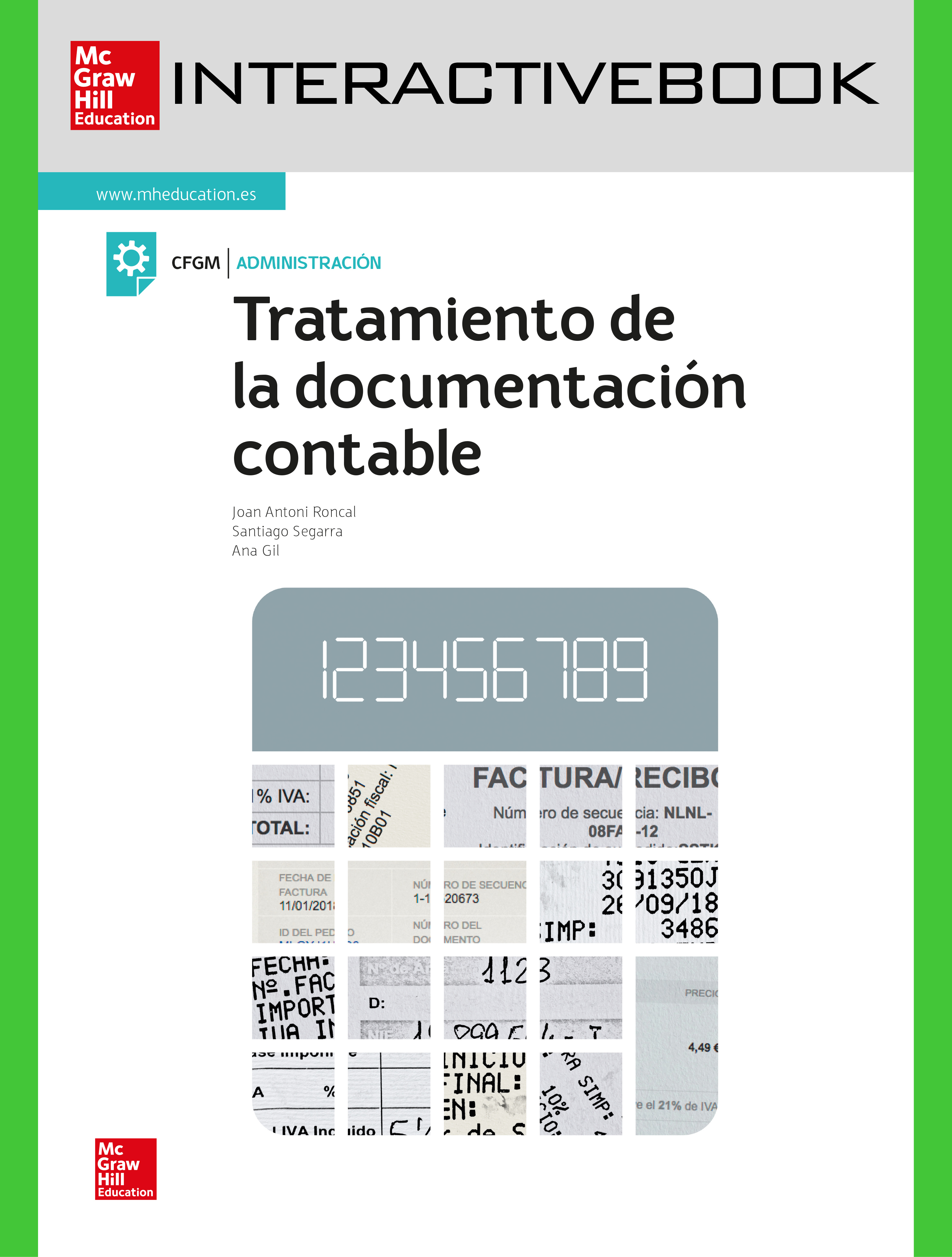 Book cover INTERACTIVEBOOK Tratamiento de la documentación contable