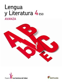 Book cover LDB PLAT Alumne Lengua y Literatura Avanza 4 ESO Los Caminos del Saber