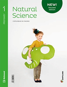 Book cover LM PLAT Student New Natural Science Madrid 1 Primary