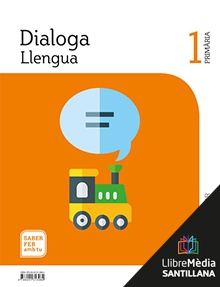 Book cover LM PLAT Alumne Llengua Dialoga 1 Primària Saber Fer Amb Tu Voramar