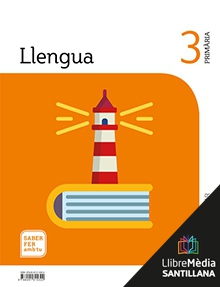 Book cover LM PLAT Alumne Llengua 3 Primària Saber Fer Amb Tu Voramar