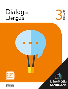 Book cover LM PLAT Alumne Llengua Dialoga 3 Primària Saber Fer Amb Tu Voramar