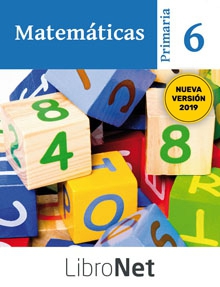 Book cover LN PLAT Alumno Matemáticas 6 Primaria Saber Hacer ED19