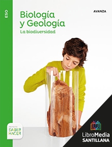 Book cover LM PLAT Alumno Biología y Geología La biodiversidad Avanza Saber Hacer