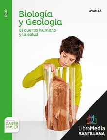 Book cover LM PLAT Alumno Biología y Geología El cuerpo humano y la salud Avanza Saber Hacer