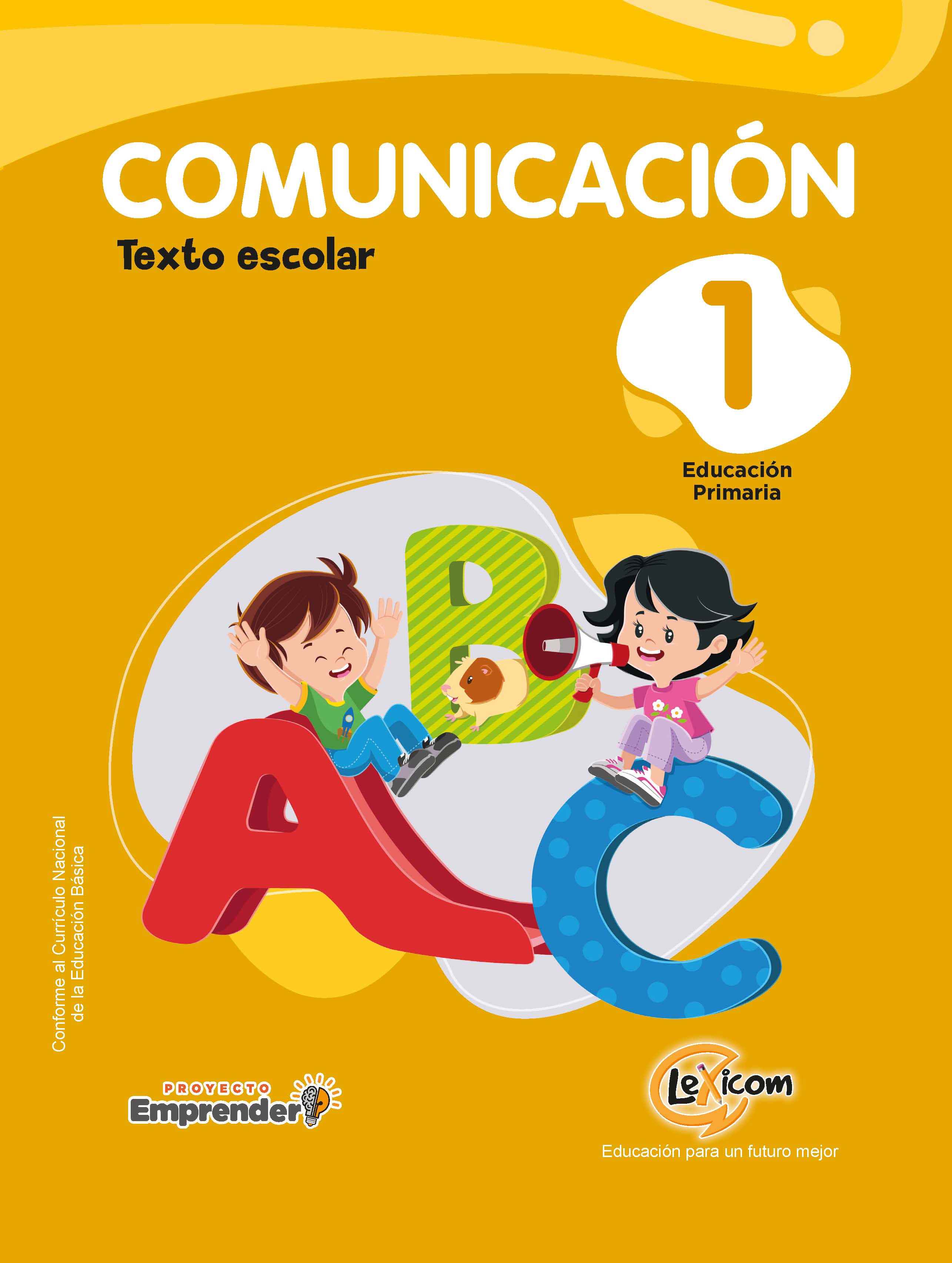 COMUNICACIÓN 1, educación primaria