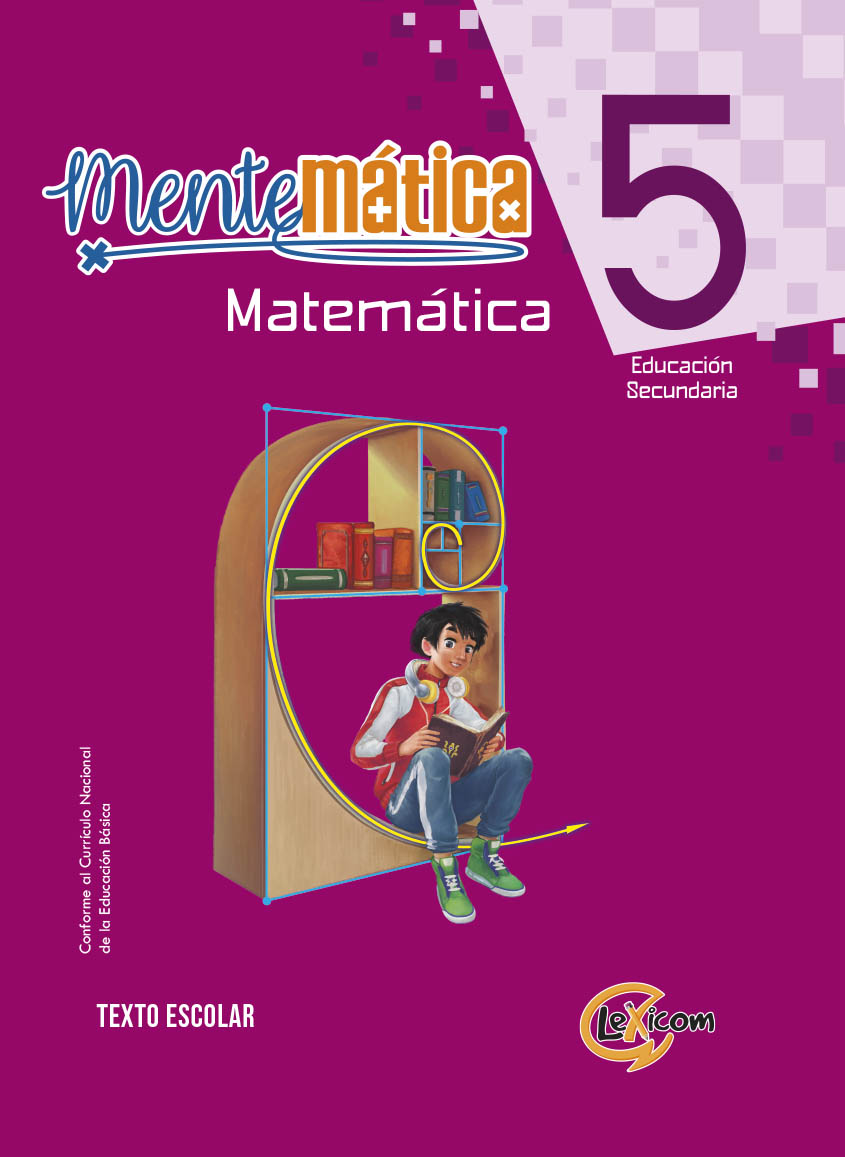 Mentemática  5, educación secundaria: Matemática, texto escolar