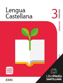 Book cover LM PLAT Alumno Lengua Castellana 3 Primaria Saber Hacer Contigo Grazalema