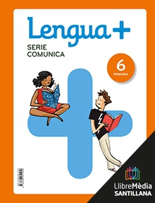 Book cover LM PLAT Alumno Lengua + Serie Comunica 6 Primaria