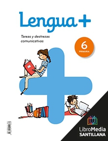 Book cover LM PLAT Alumno Lengua + 6 Primaria