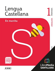 Book cover LM PLAT Alumno Lengua Castellana En Marcha 1 Primaria Saber Hacer Contigo Grazalema