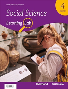 Book cover LM PLAT Student Social Science Learning Lab Madrid 4 Primary