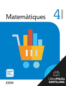 Book cover LM PLAT Alumne Matemàtiques 4 Primària Saber Fer Amb Tu Voramar