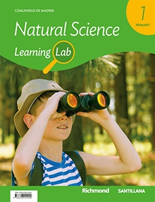 Book cover LM PLAT Student Natural Science Learning Lab Madrid 1 Primary