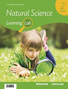 Book cover LM PLAT Student Natural Science Learning Lab Madrid 2 Primary